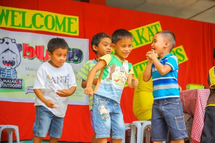 and the children dance with much gusto.