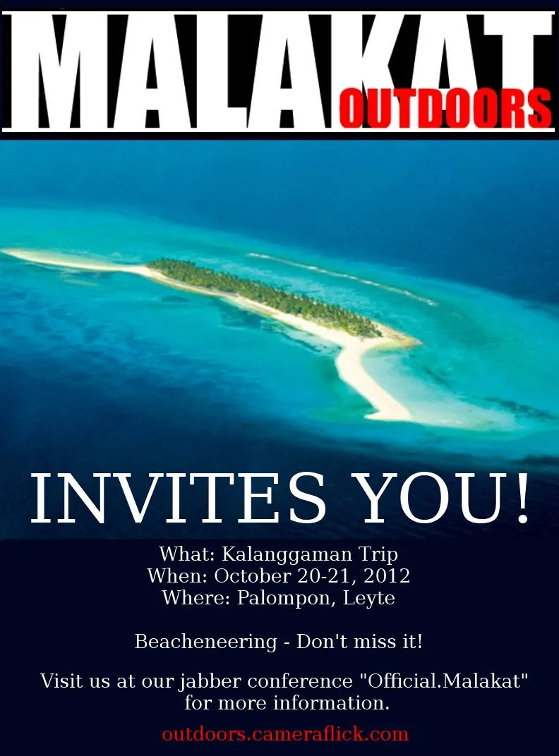 INVITATION: Kalanggaman