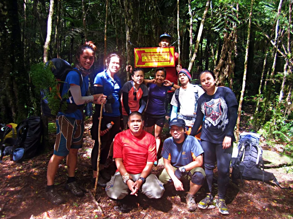 Sabwang Campsite in our Mount APO climb
