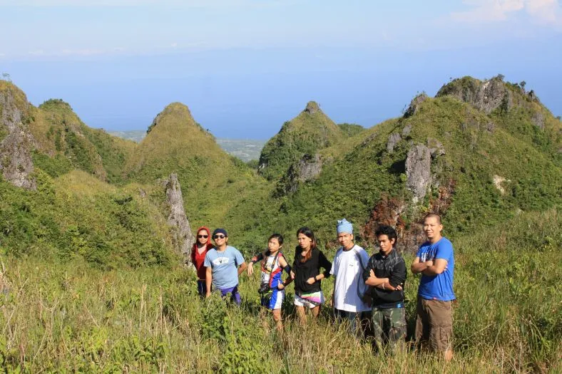 Osmeña Peak: the other side